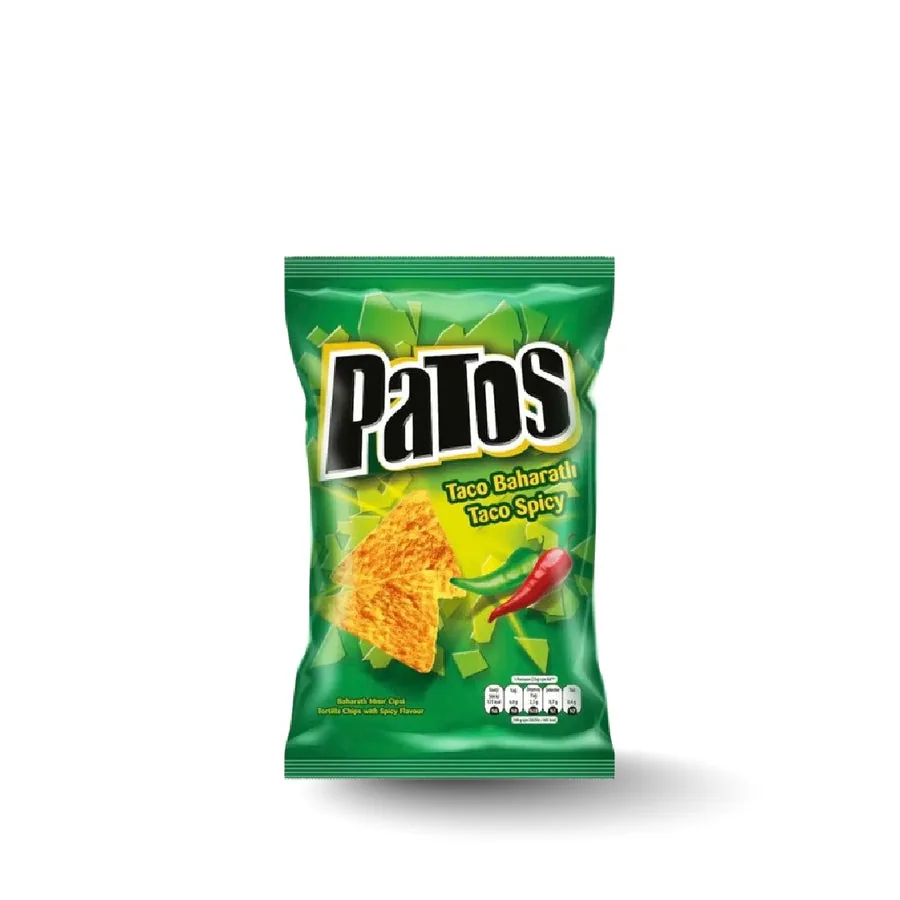 Patos Taco Spicy Flavour, 100 gr