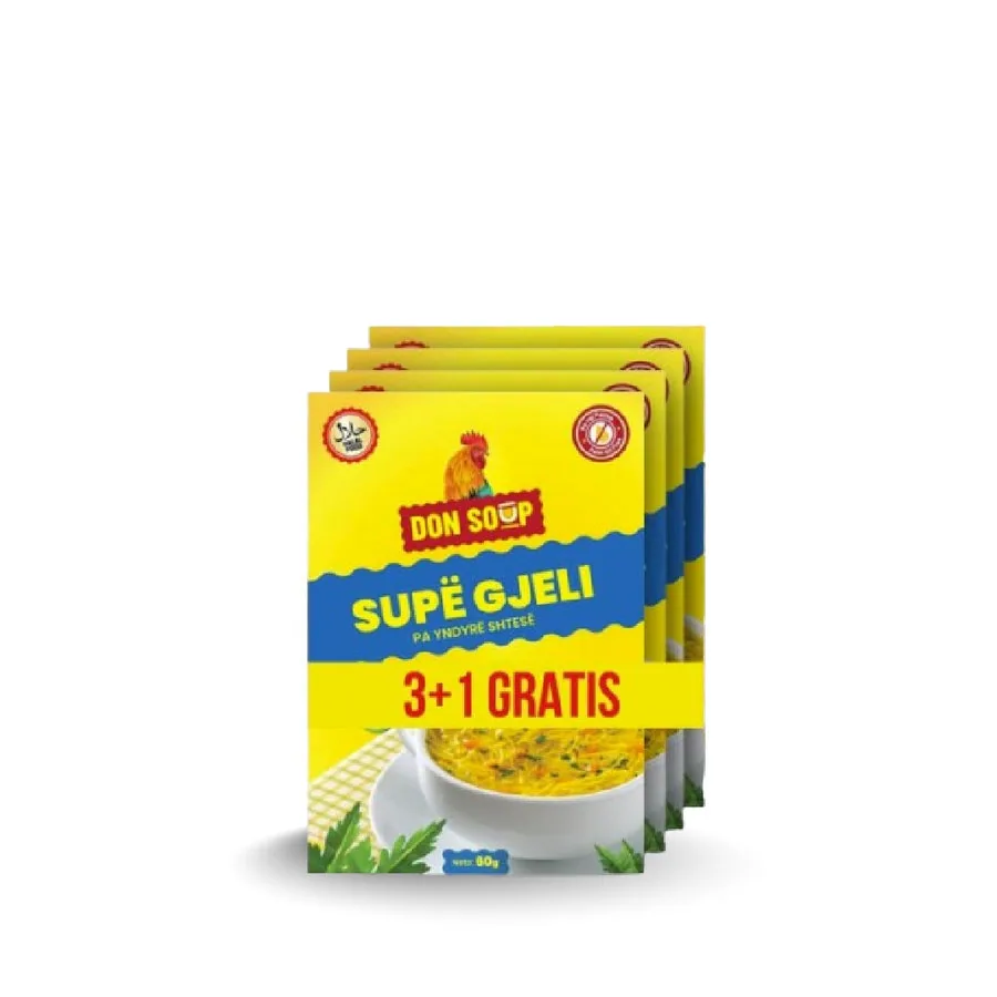 Supë Gjeli 3+1 Gratis, 274 gr